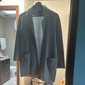 J. Crew Gray Pea Coat